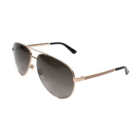 gucci aviator sunglasses gold